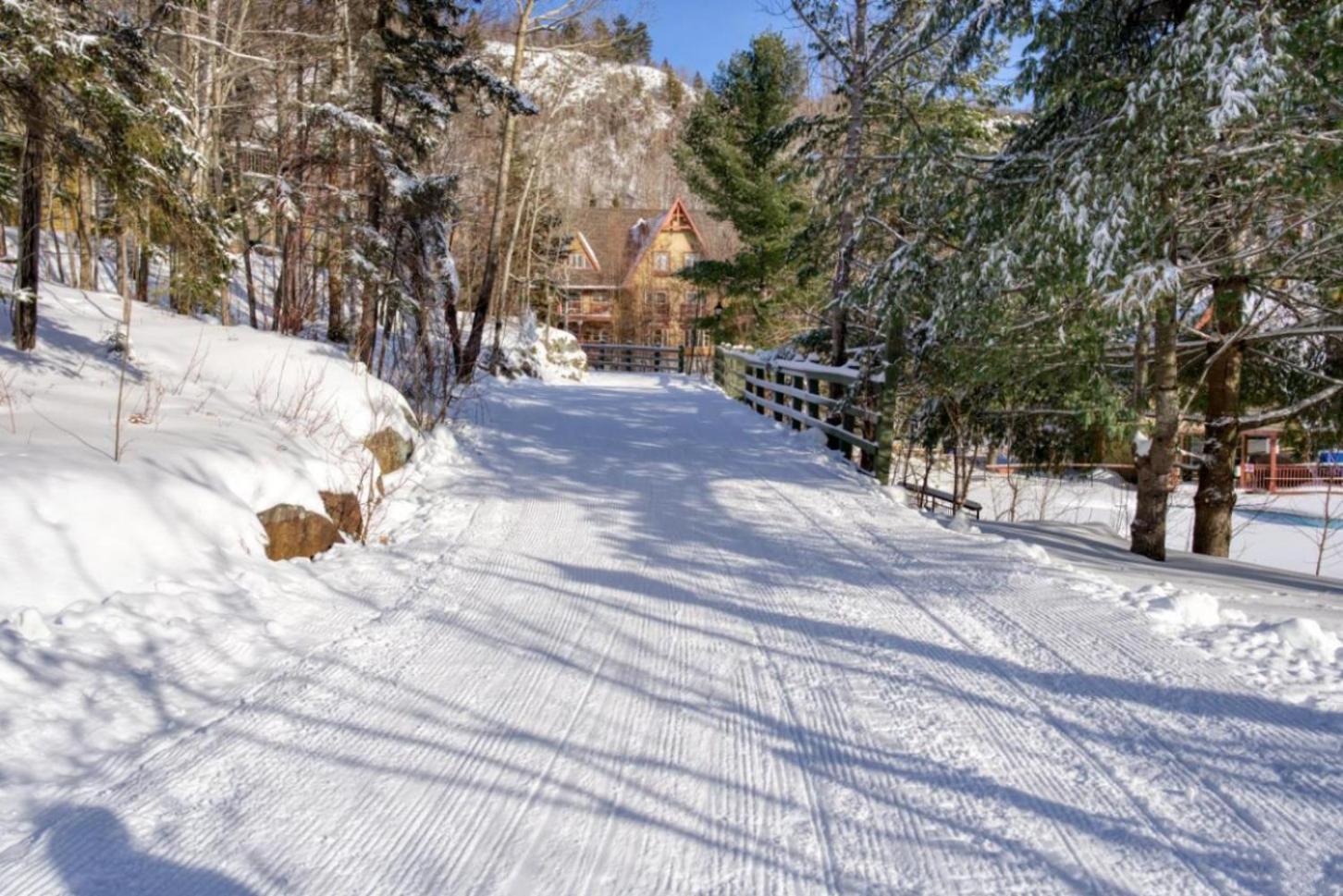 モントランブランLe Plateau East By Tremblant Vacationsアパートメント エクステリア 写真